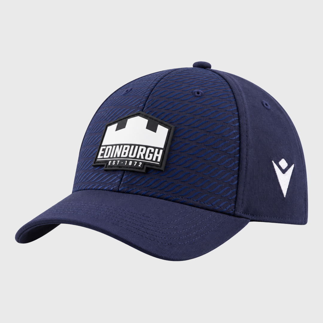 Macron Edinburgh Rugby Curved Visor Cap 2026/27