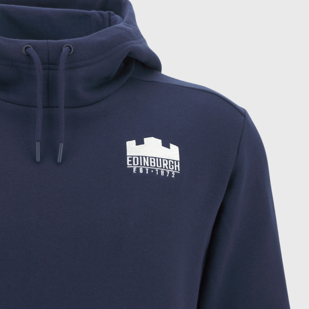 Macron Edinburgh Rugby Hoody 2025/26 - Rugbystuff.com