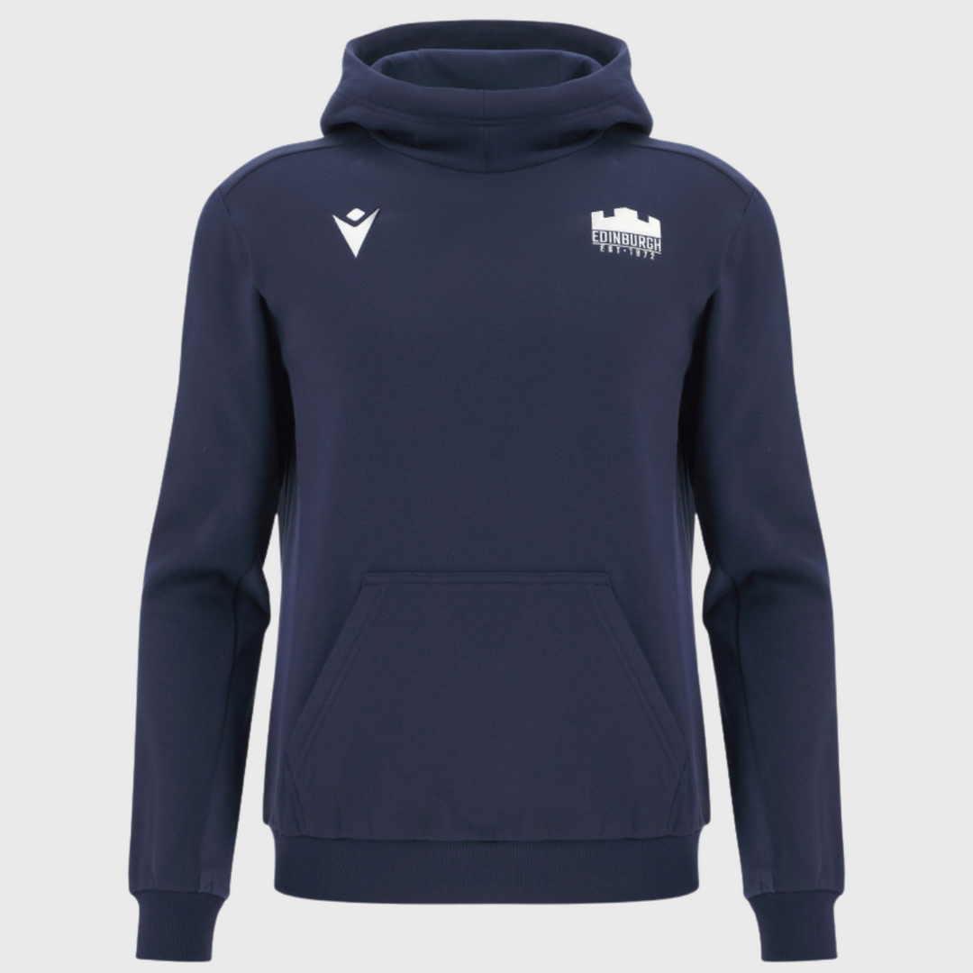 Macron Edinburgh Rugby Kid's Hoody 2025/26 - Rugbystuff.com