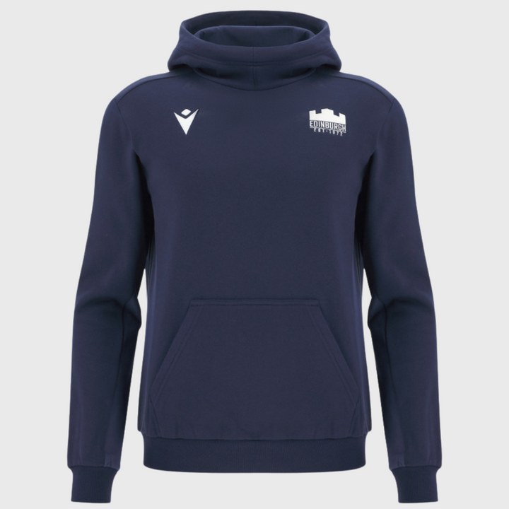Macron Edinburgh Rugby Kid's Hoody 2025/26 - Rugbystuff.com