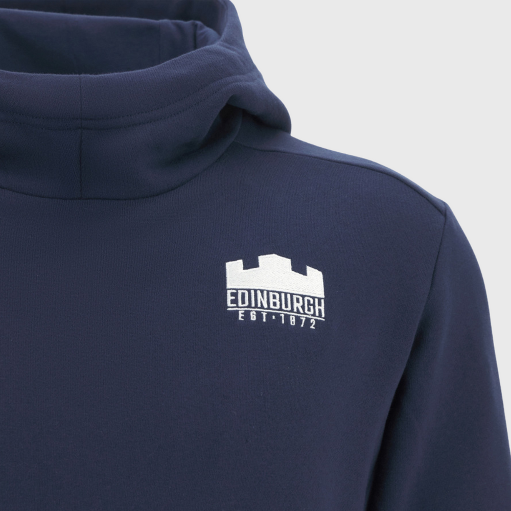 Macron Edinburgh Rugby Kid's Hoody 2025/26 - Rugbystuff.com