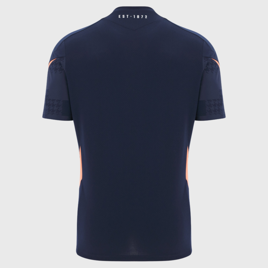 Macron Edinburgh Rugby Poly Tee 2025/26 - Rugbystuff.com