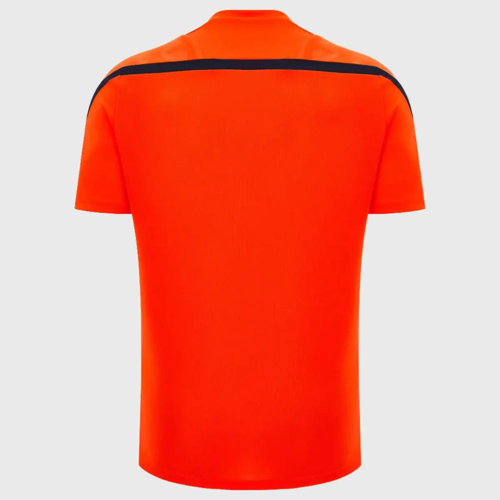 MacronEdinburghRugbyPolyTeeOrange_1 - Rugbystuff.com