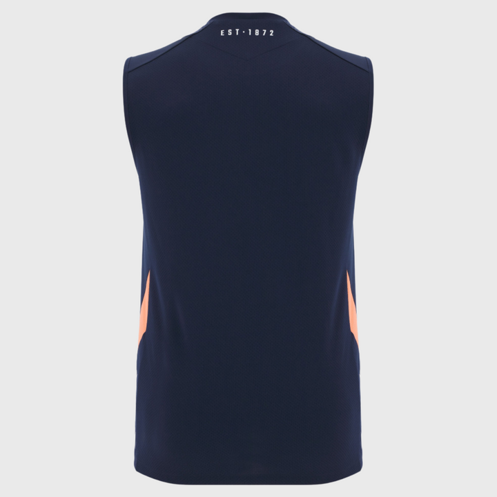 Macron Edinburgh Rugby Sleeveless Poly Tee 2025/26 - Rugbystuff.com