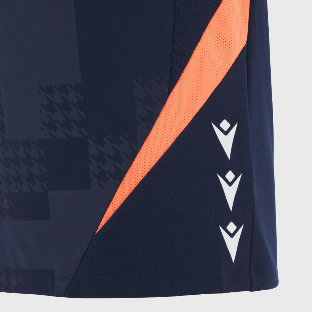 Macron Edinburgh Rugby Sleeveless Poly Tee 2025/26 - Rugbystuff.com