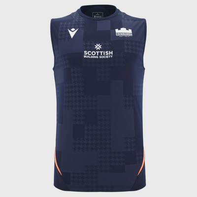 Macron Edinburgh Rugby Sleeveless Poly Tee 2025/26