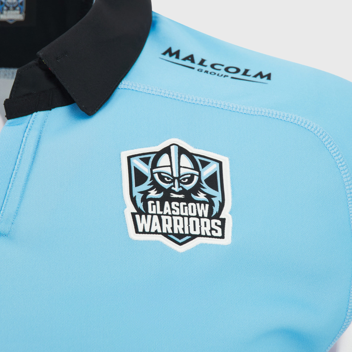 Macron Glasgow Warriors Euro Replica Rugby Shirt 2026/27