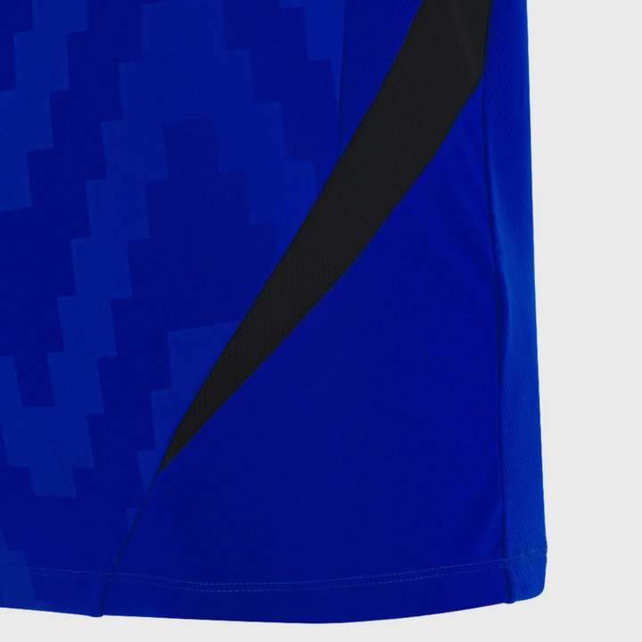Macron Glasgow Warriors Poly Tee Electric Blue 2025/26 - Rugbystuff.com