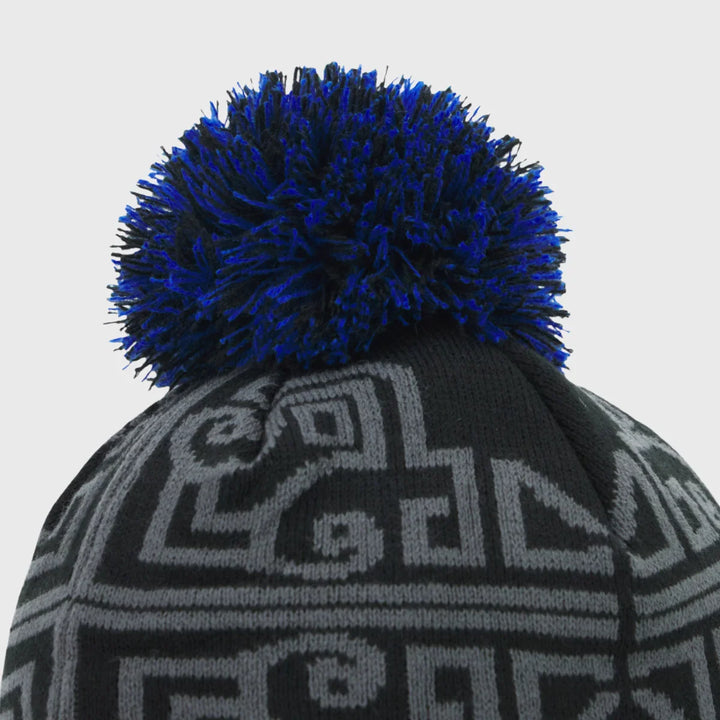 Macron Glasgow Warriors Bobble Beanie Hat 2025/26 - Rugbystuff.com