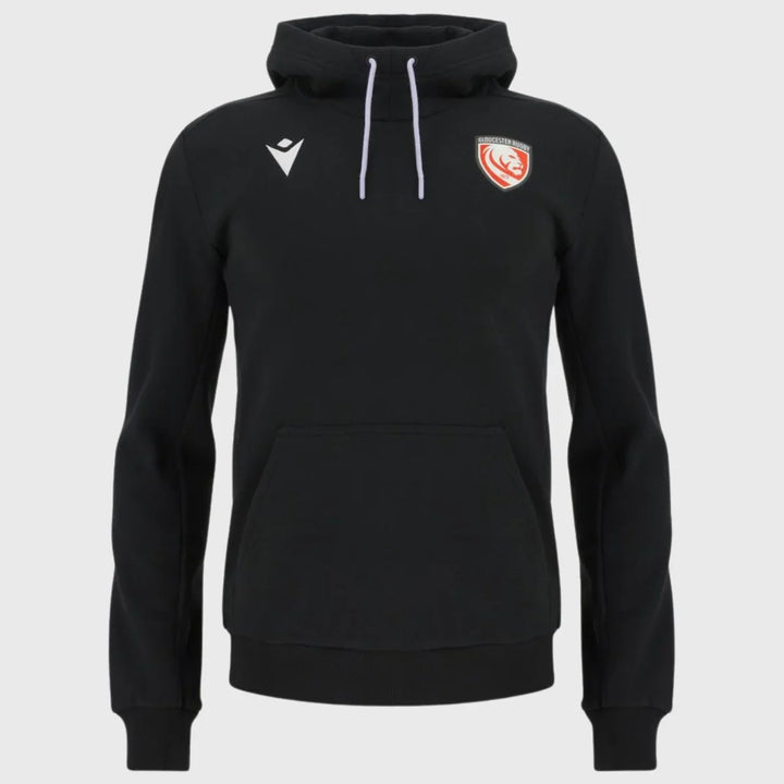 Macron Gloucester Rugby Hoody 2025/26 - Rugbystuff.com