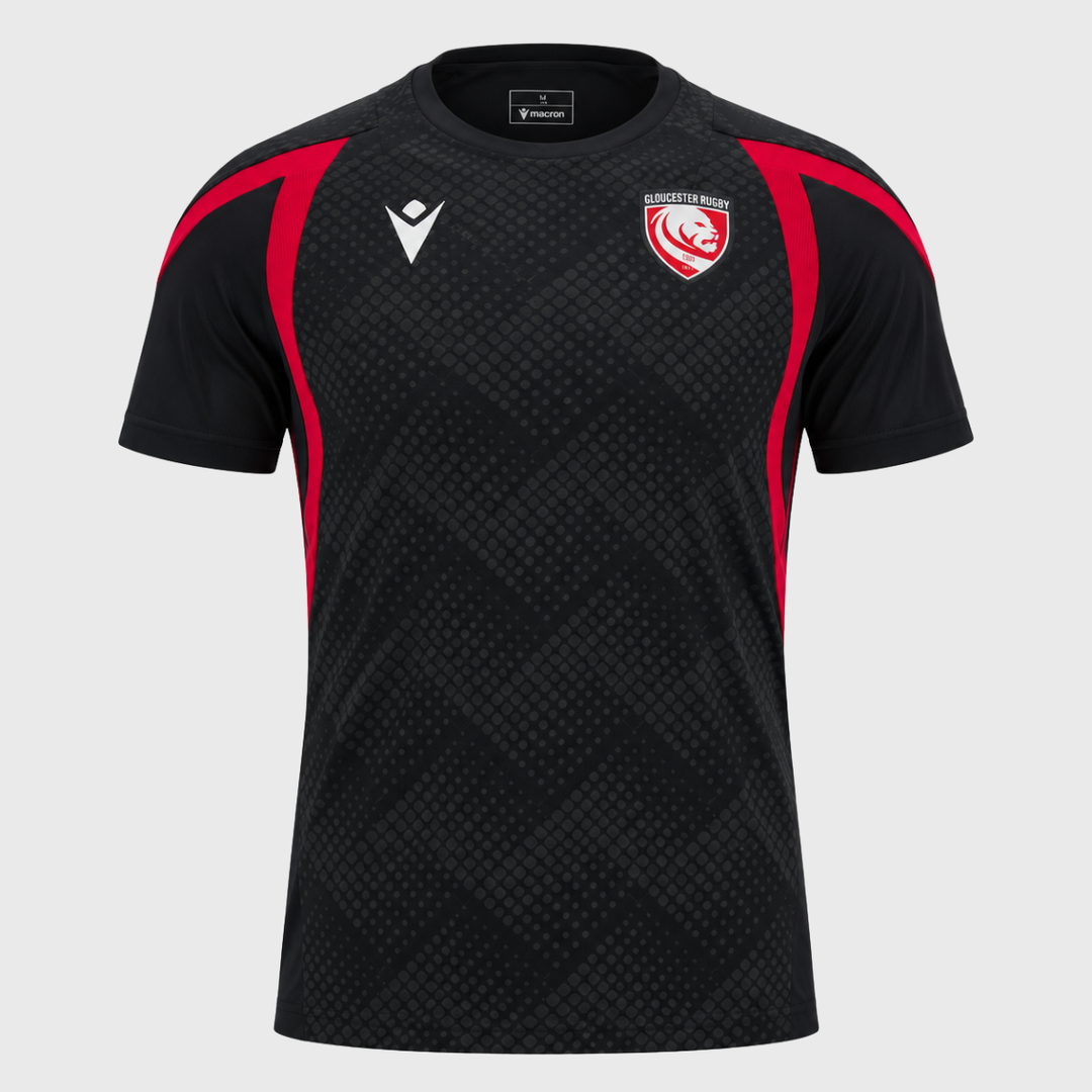 Macron Gloucester Rugby Poly Dry Tee 2026/27