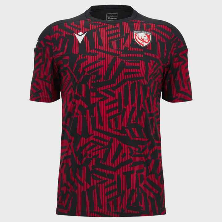 Macron Gloucester Rugby Pre-Match Warm Up Tee 2026/27