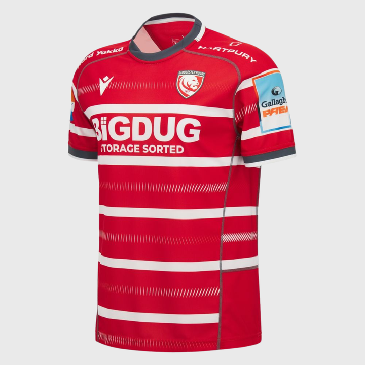Macron Gloucester Home Replica Rugby Shirt 2026/27