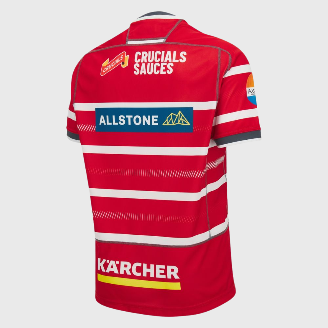 Macron Gloucester Home Replica Rugby Shirt 2026/27