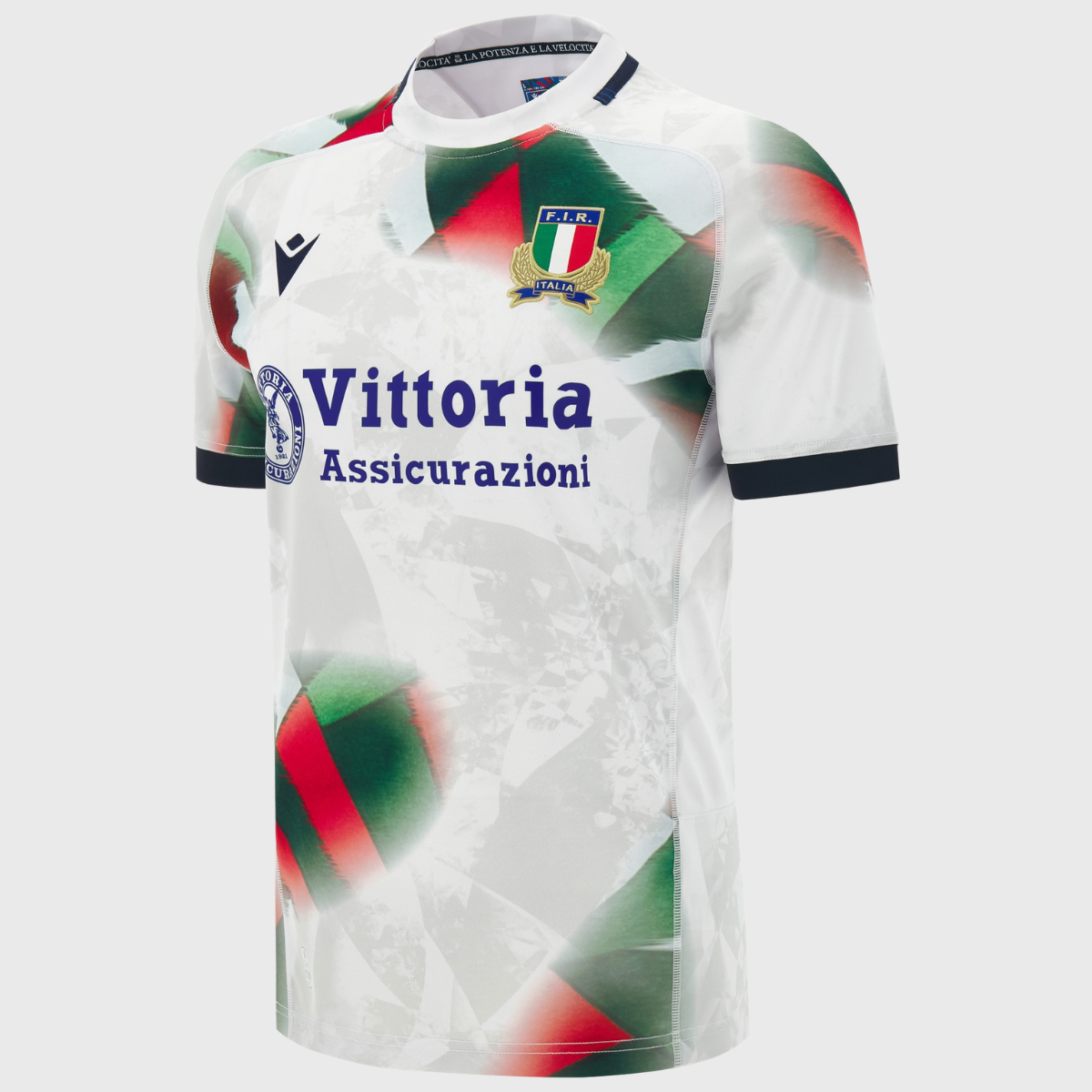 Macron Italy Men's Away Replica Rugby Shirt 2026/27