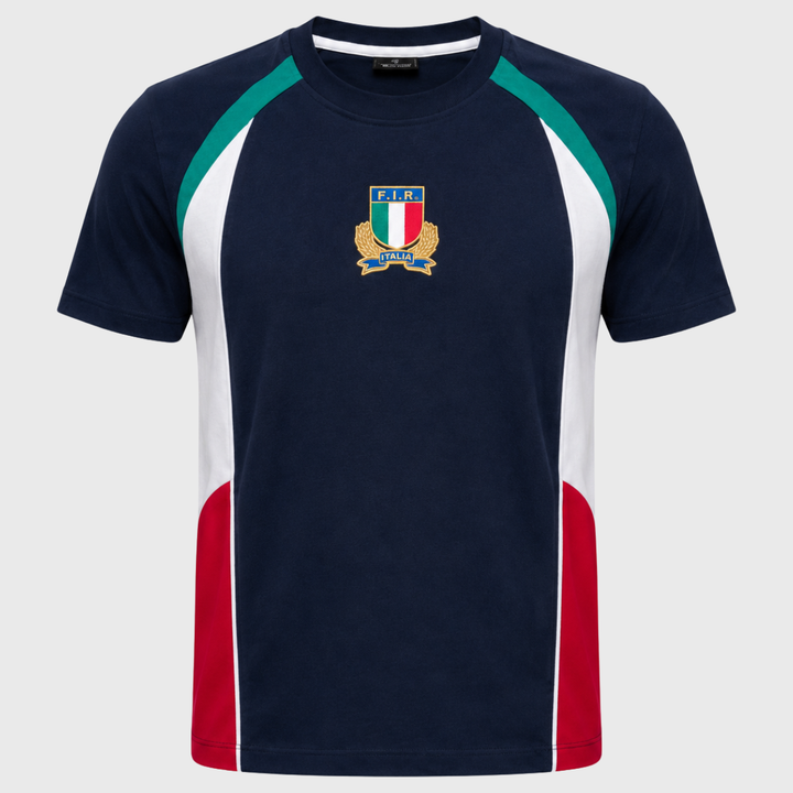 Macron Italy Rugby Heritage Cotton Tee 2026/27
