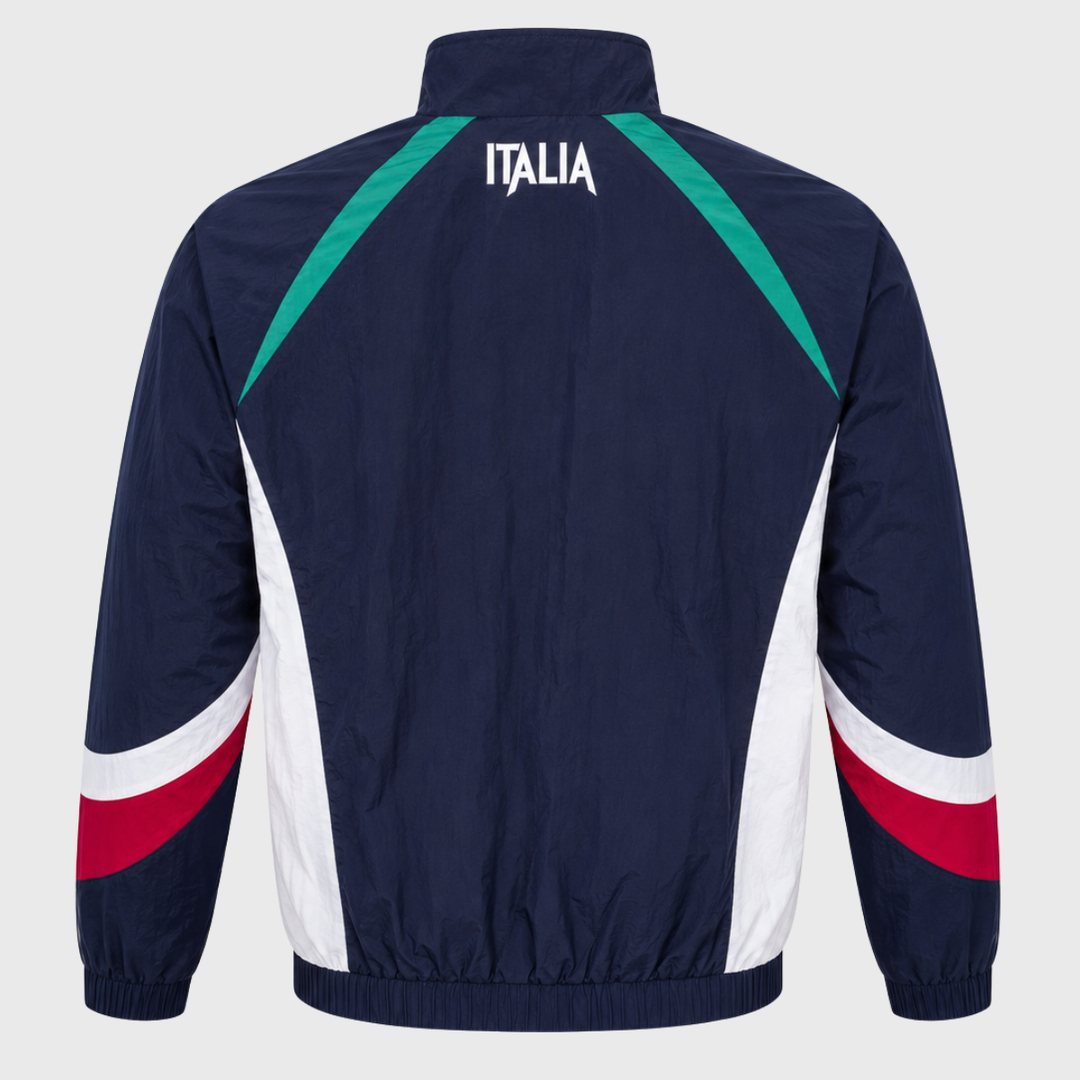 Macron Italy Rugby Warm Up Heritage Jacket 2026/27