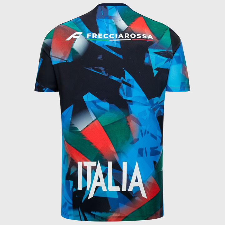 Macron Italy Rugby Player's Poly Tee 2026/27