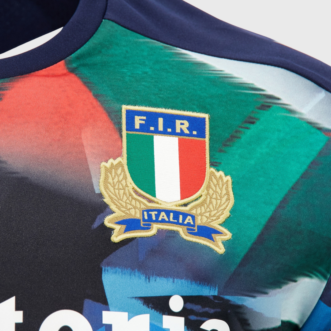 Macron Italy Rugby Player's Poly Tee 2026/27