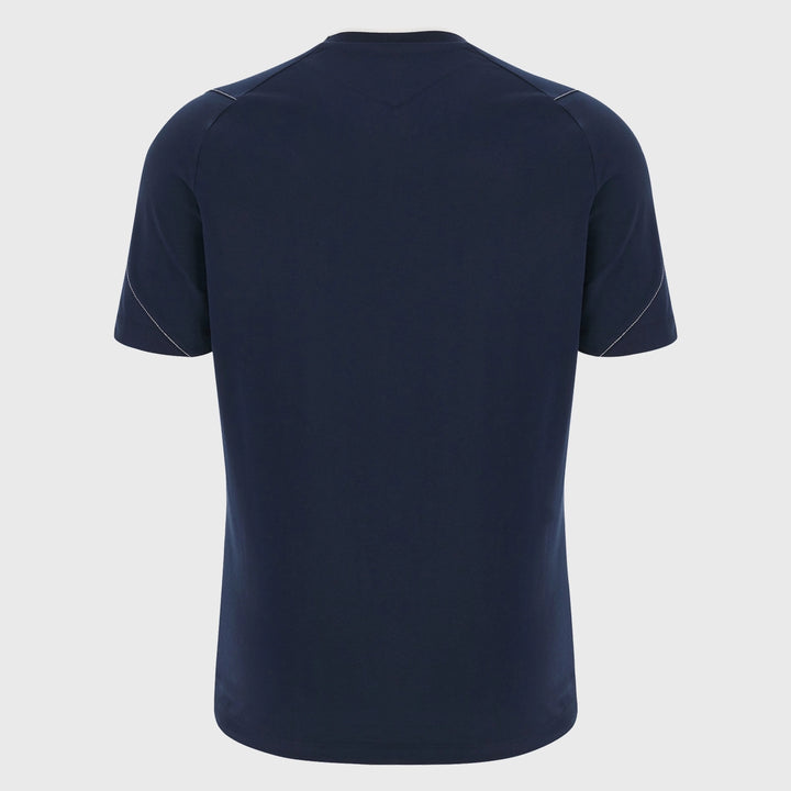 Macron Italy Rugby World Cup 2023 Short Sleeve Cotton Tee - Rugbystuff.com