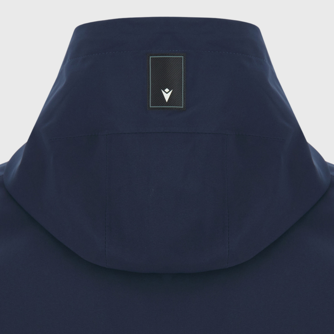 Macron Italy Rugby Athleisure Rain Jacket 2026/27