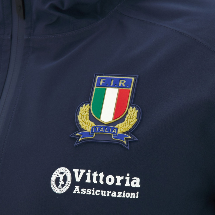 Macron Italy Rugby Athleisure Rain Jacket 2026/27