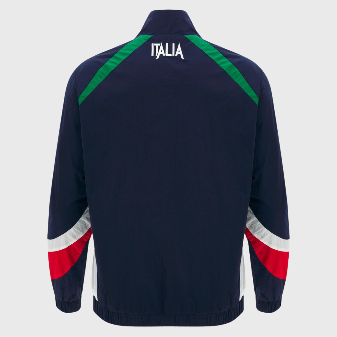 Macron Italy Rugby Warm Up Heritage Jacket 2026/27