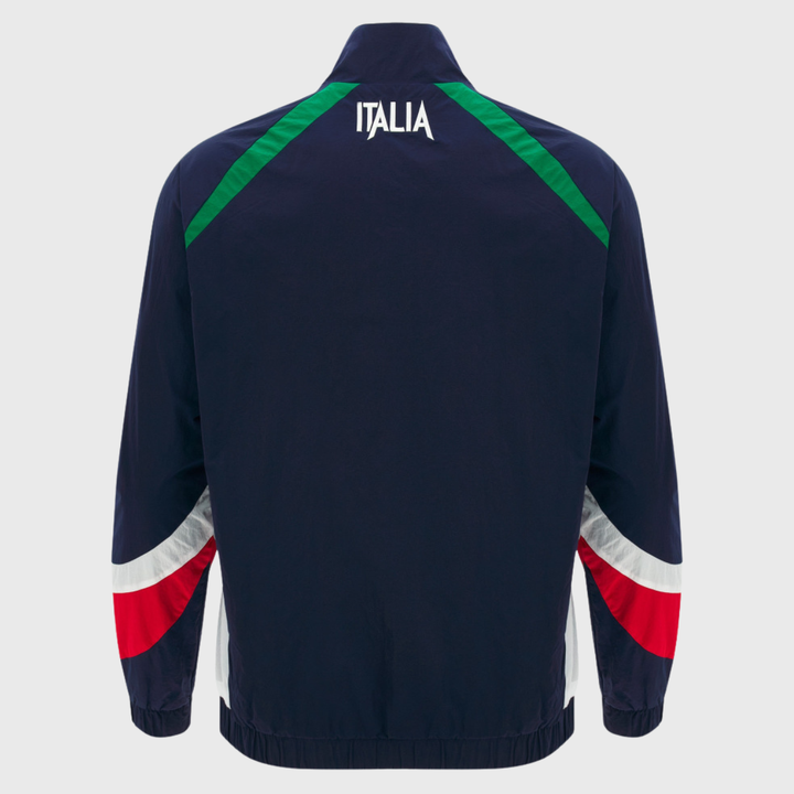 Macron Italy Rugby Warm Up Heritage Jacket 2026/27