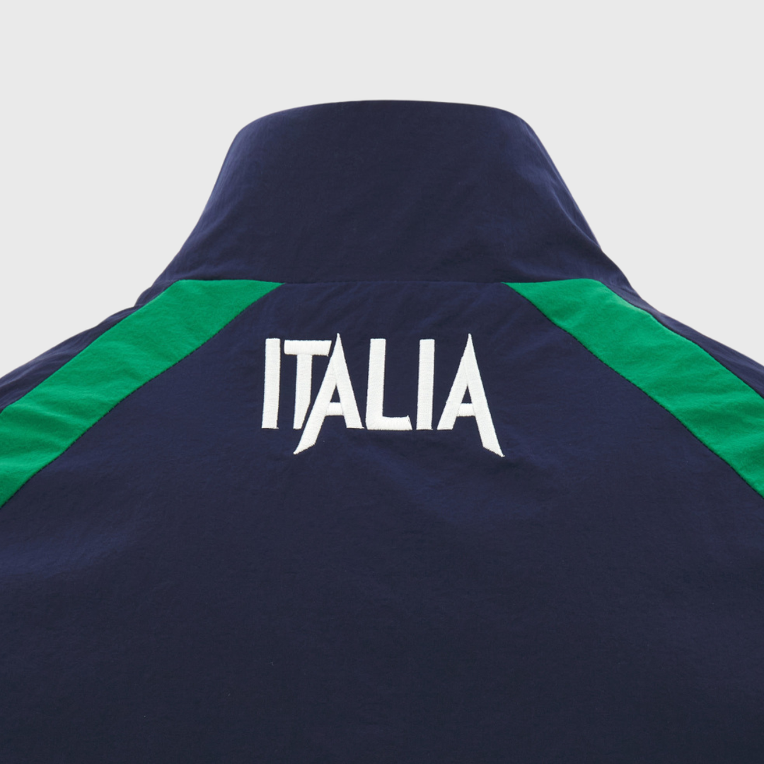 Macron Italy Rugby Warm Up Heritage Jacket 2026/27