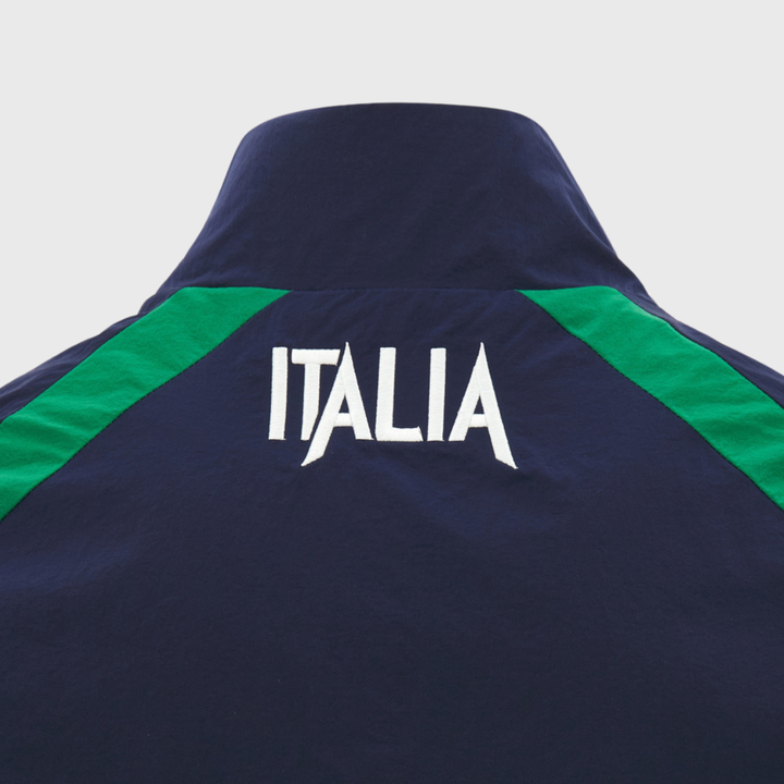 Macron Italy Rugby Warm Up Heritage Jacket 2026/27