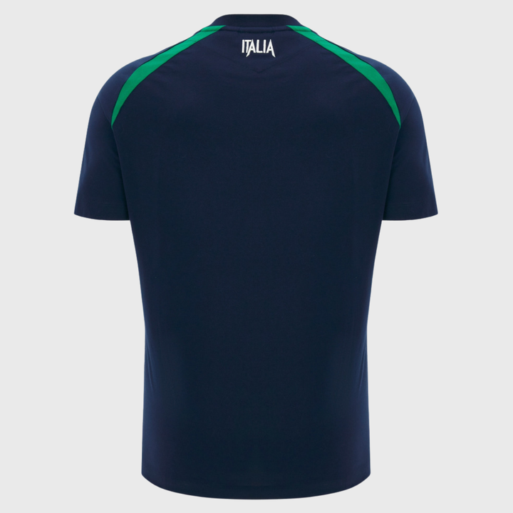 Macron Italy Rugby Heritage Cotton Tee 2026/27