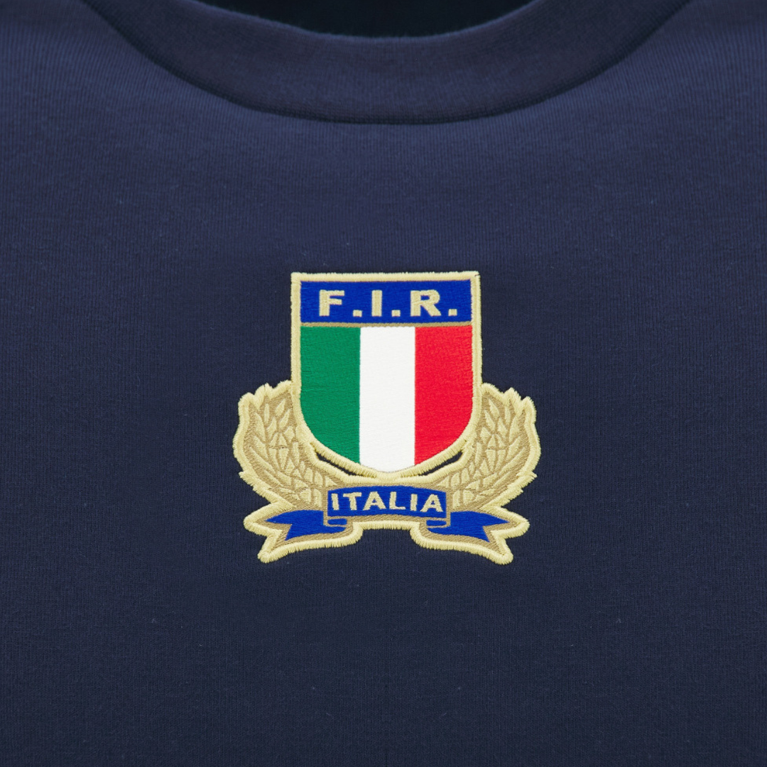 Macron Italy Rugby Heritage Cotton Tee 2026/27