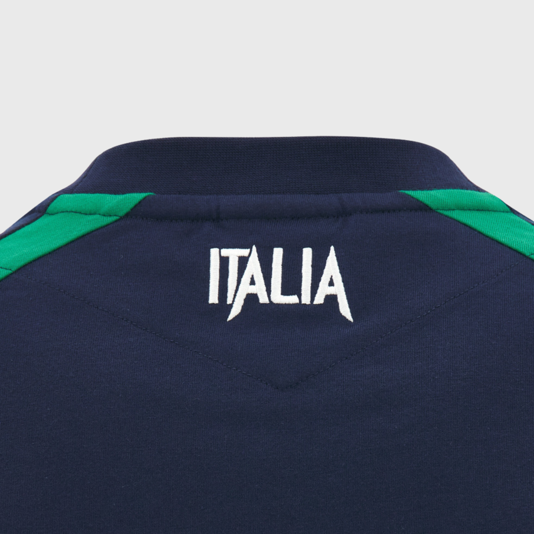 Macron Italy Rugby Heritage Cotton Tee 2026/27