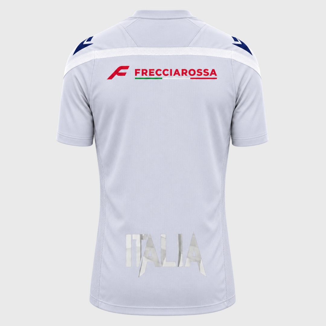 Macron Italy Rugby Staff Poly Tee 2026/27