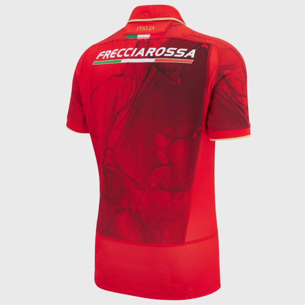 Macron Italy Third Slim Fit Rugby Shirt 2025/26 - Rugbystuff.com