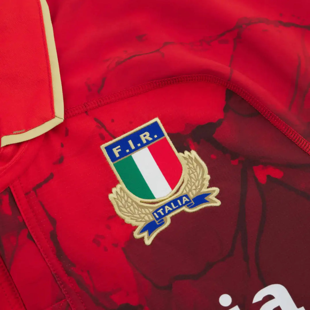 Macron Italy Third Slim Fit Rugby Shirt 2025/26 - Rugbystuff.com
