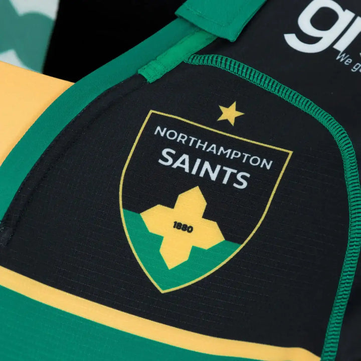 Macron Northampton Saints Home Slim Fit Rugby Shirt 2024/25 - Rugbystuff.com