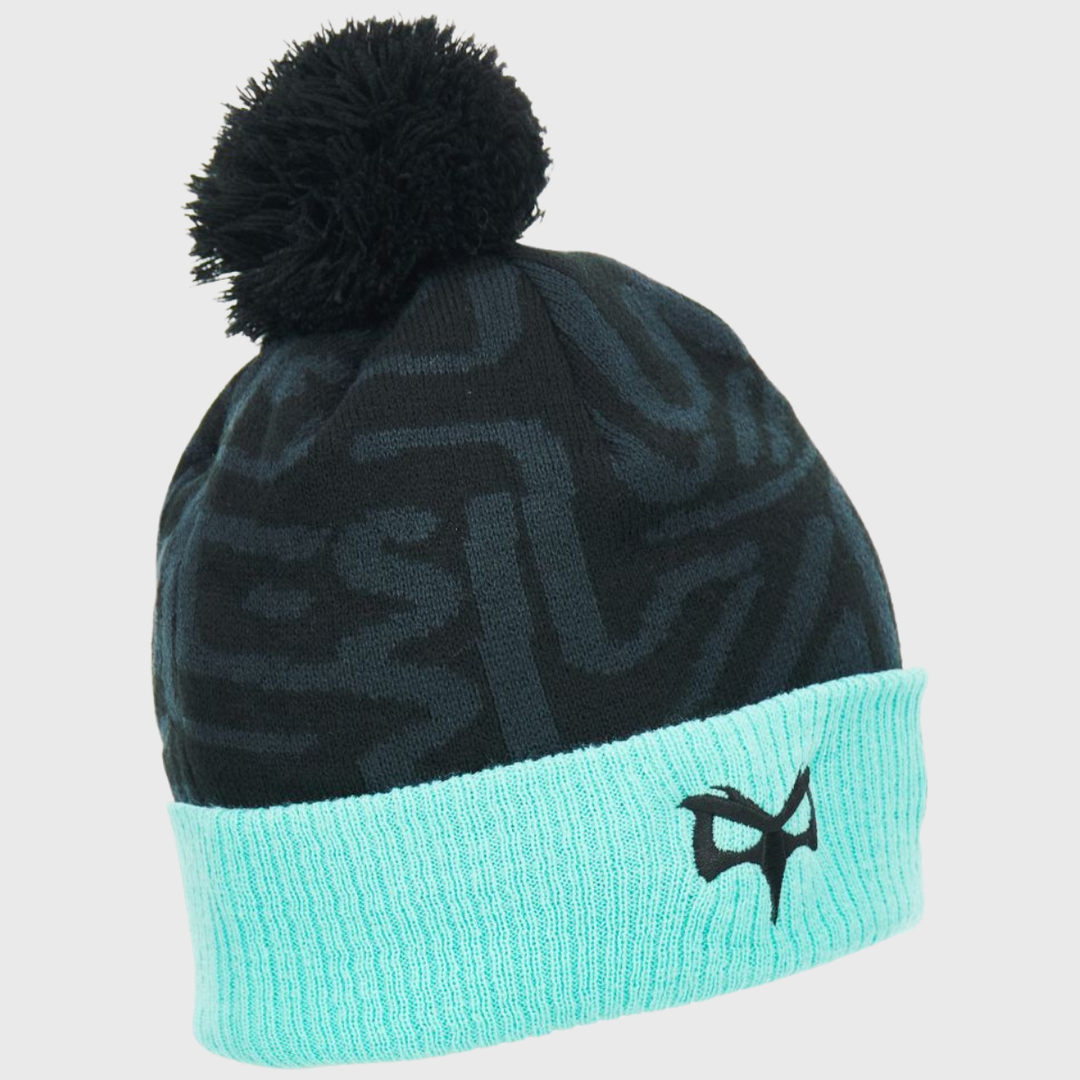 Macron Ospreys Rugby Bobble Beanie Hat 2026/27