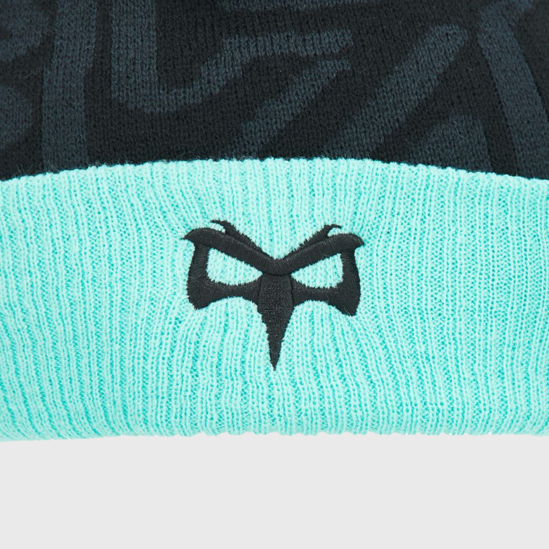 Macron Ospreys Rugby Bobble Beanie Hat 2026/27