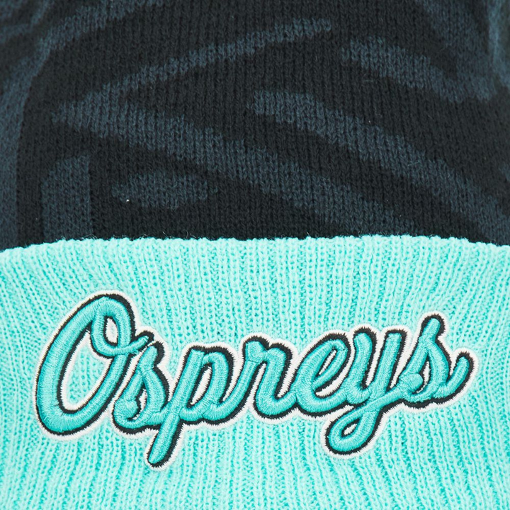 Macron Ospreys Rugby Bobble Beanie Hat 2026/27