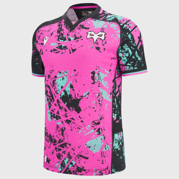 Macron Ospreys Euro Replica Rugby Shirt 2025/26