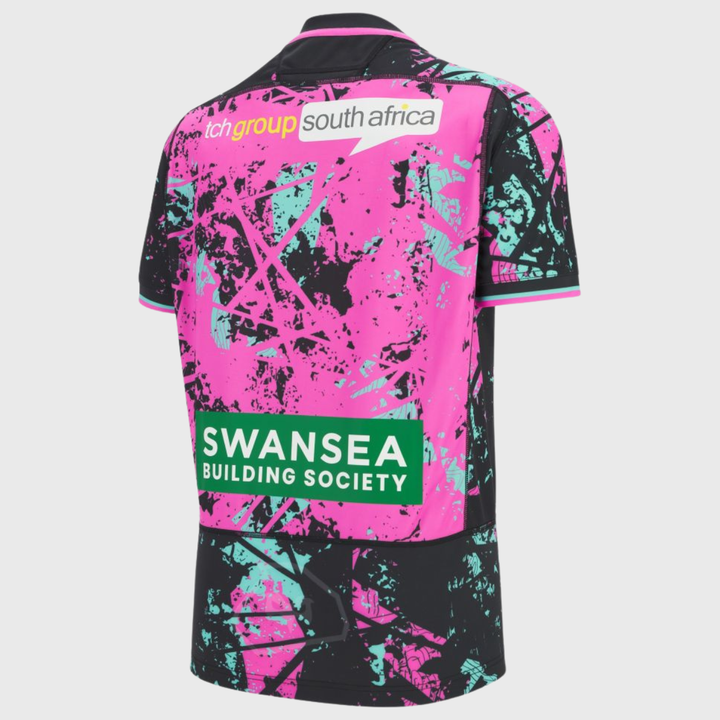 Macron Ospreys Euro Replica Rugby Shirt 2025/26