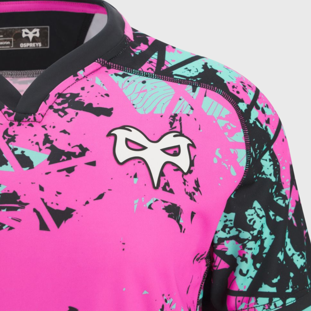 Macron Ospreys Euro Replica Rugby Shirt 2025/26