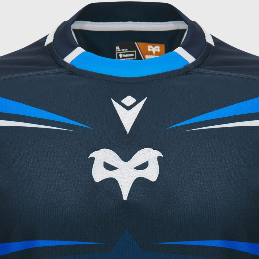 Macron Ospreys Euro Replica Rugby Shirt 2026/27