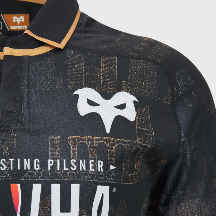 Macron Ospreys Home Replica Rugby Shirt 2026/27
