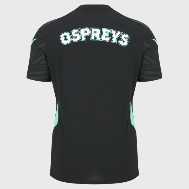 Macron Ospreys Poly Tee 2025/26 - Rugbystuff.com