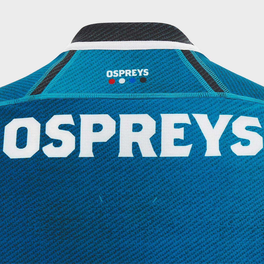 Macron Ospreys Training Rugby Jersey 2023/24 - Rugbystuff.com