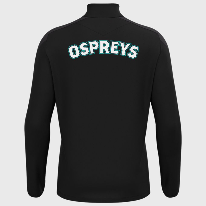 Macron Ospreys Rugby 1/4 Zip Top 2026/27