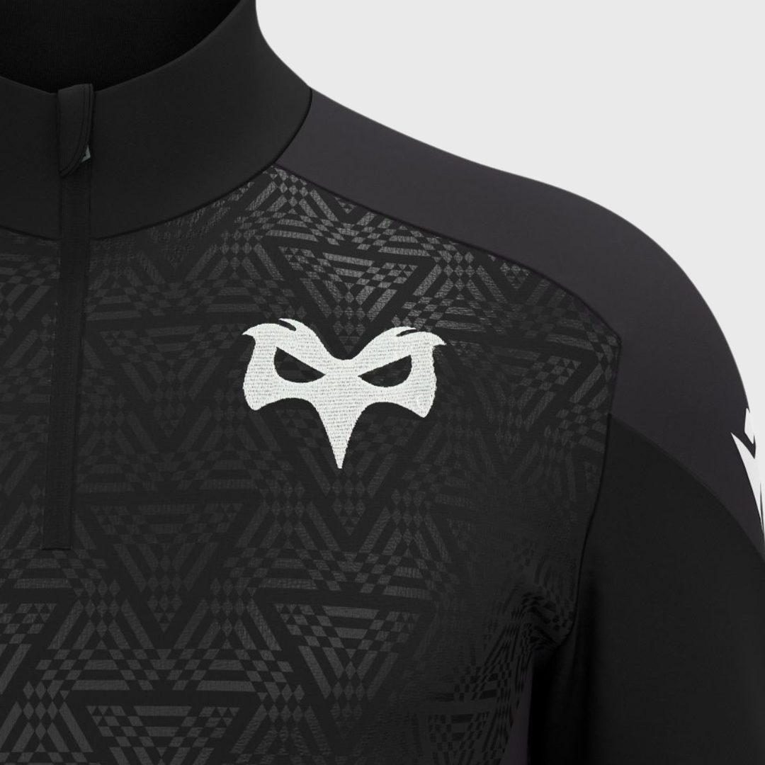 Macron Ospreys Rugby 1/4 Zip Top 2026/27
