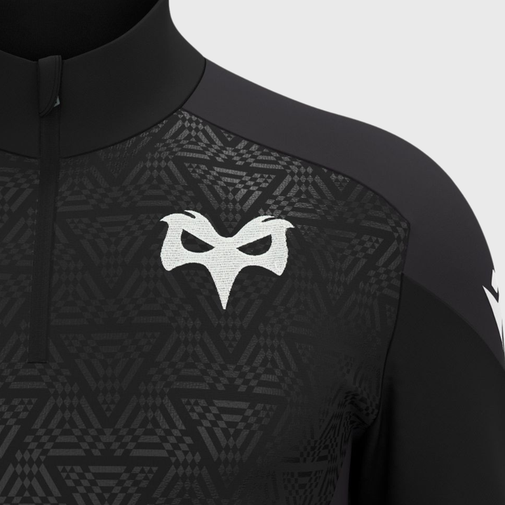 Macron Ospreys Rugby 1/4 Zip Top 2026/27
